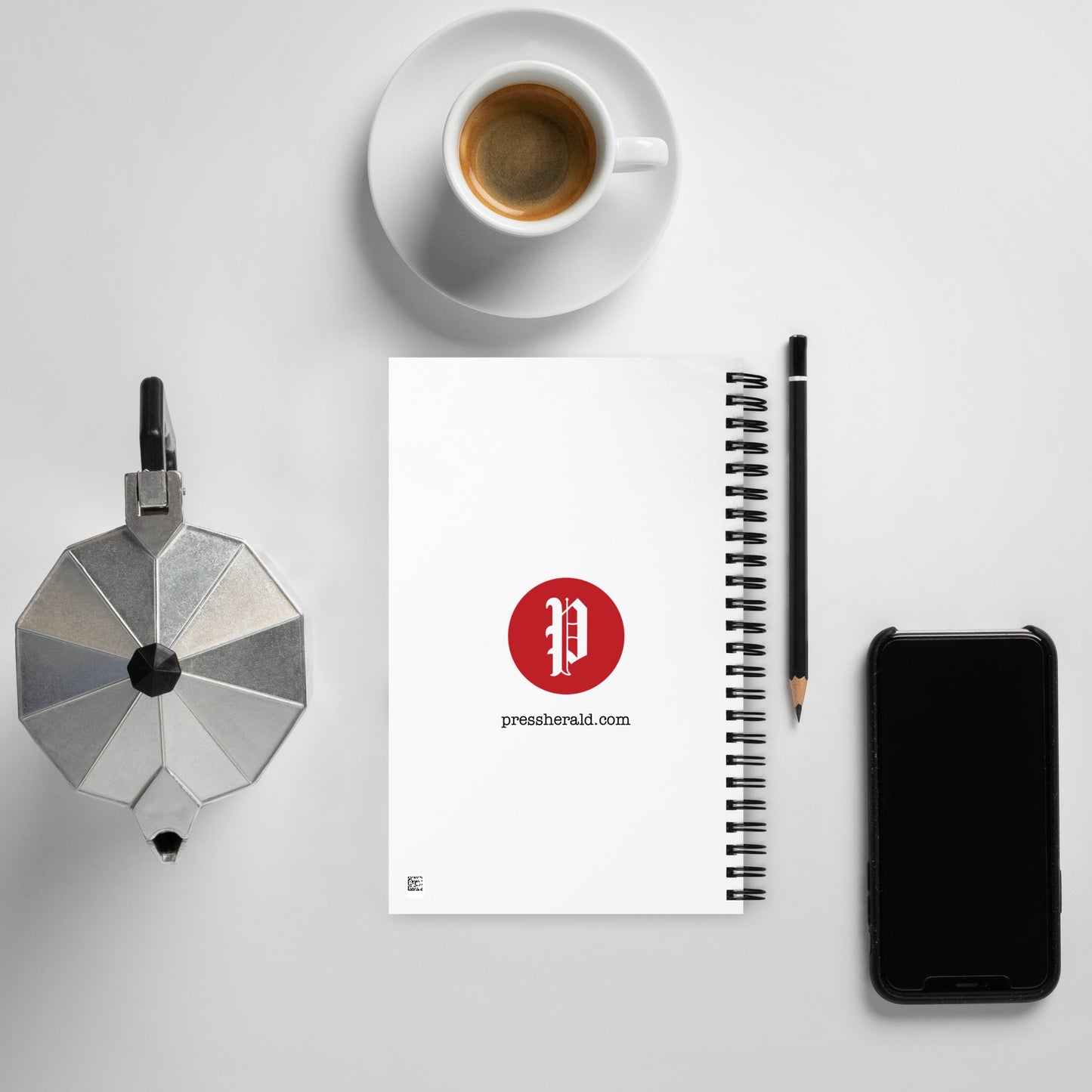 PPH "Support Local Journalism" Spiral Notebook