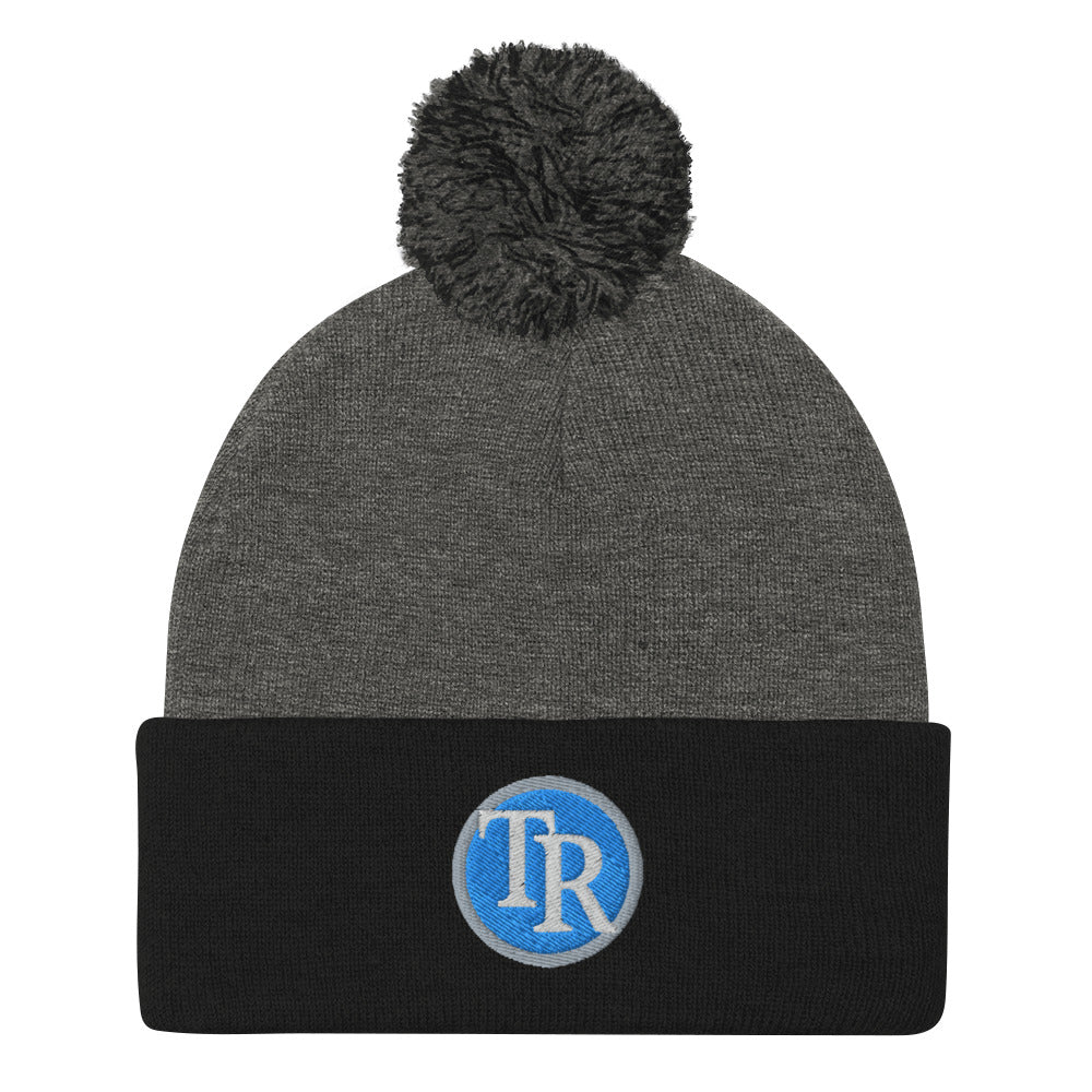 Times Record Pom-Pom Beanie