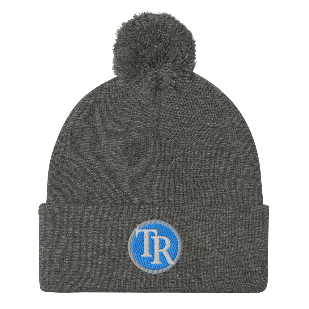 Times Record Pom-Pom Beanie