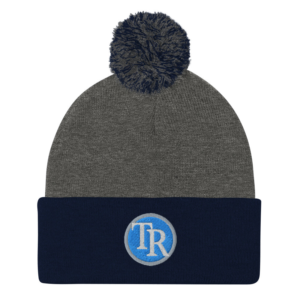 Times Record Pom-Pom Beanie