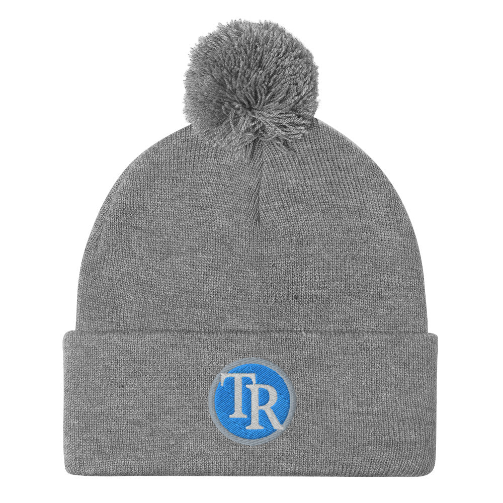 Times Record Pom-Pom Beanie