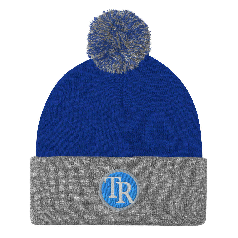 Times Record Pom-Pom Beanie