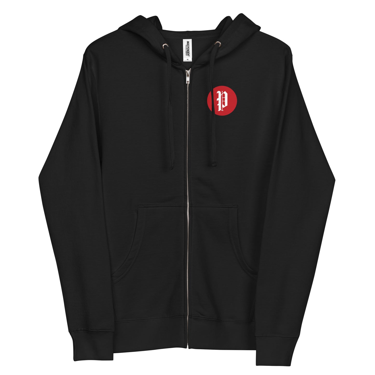 Portland Press Herald Unisex fleece zip up hoodie