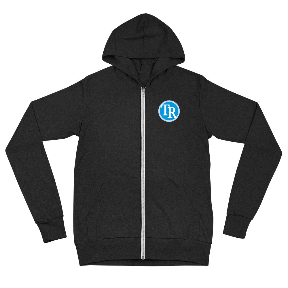 The Times Record Unisex Zip Hoodie