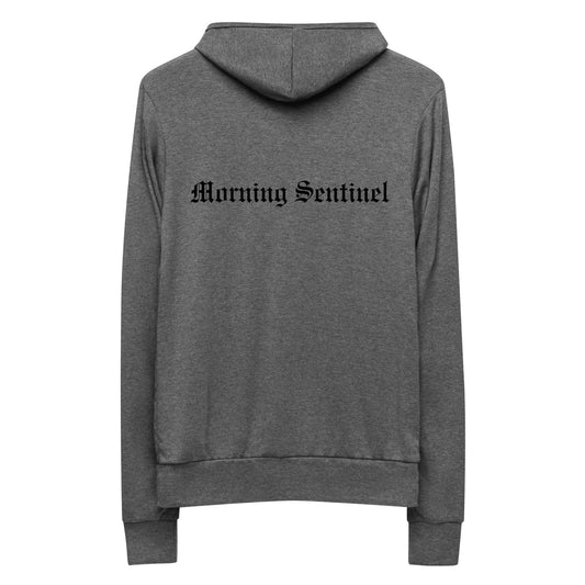 Morning Sentinel Unisex Zip Hoodie