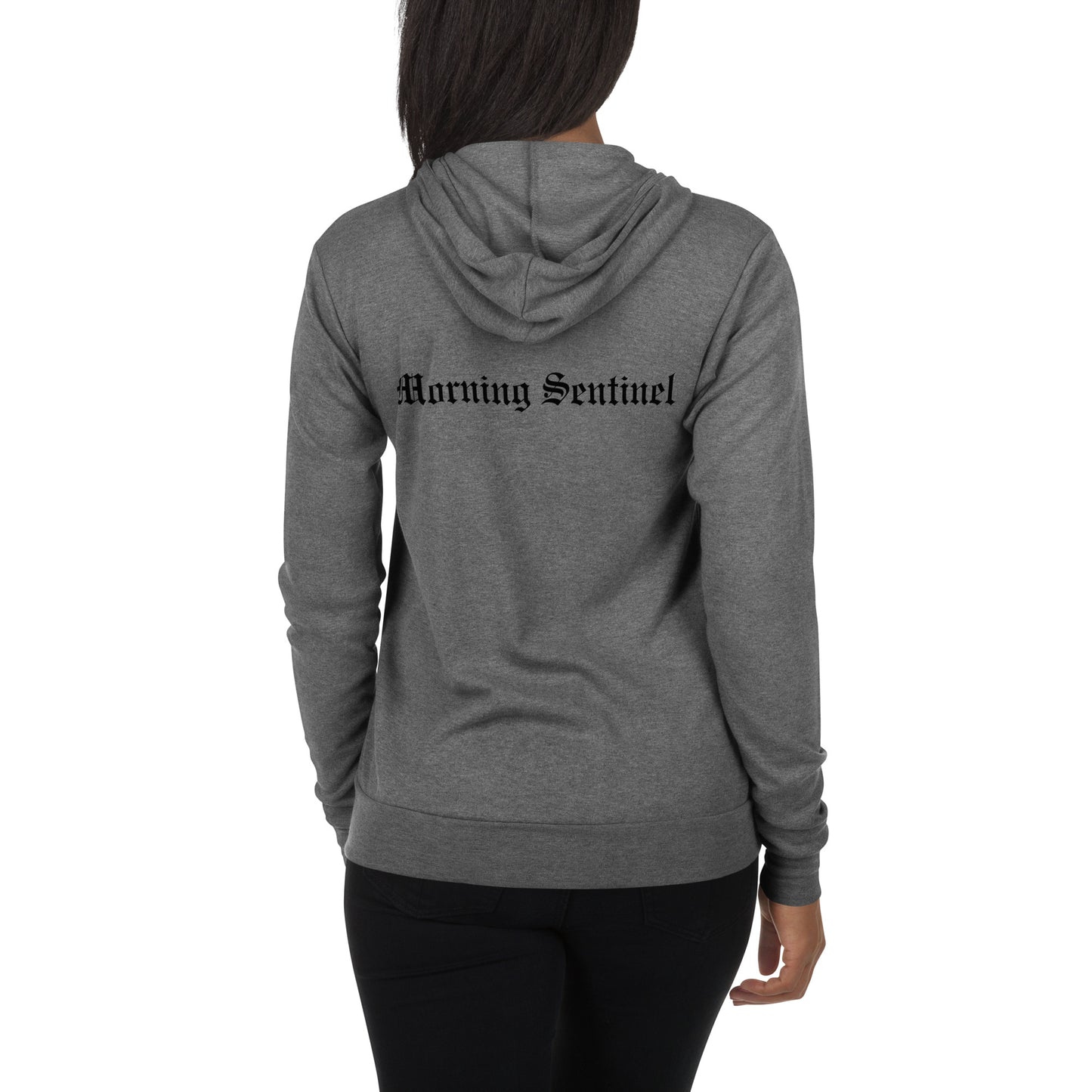 Morning Sentinel Unisex Zip Hoodie