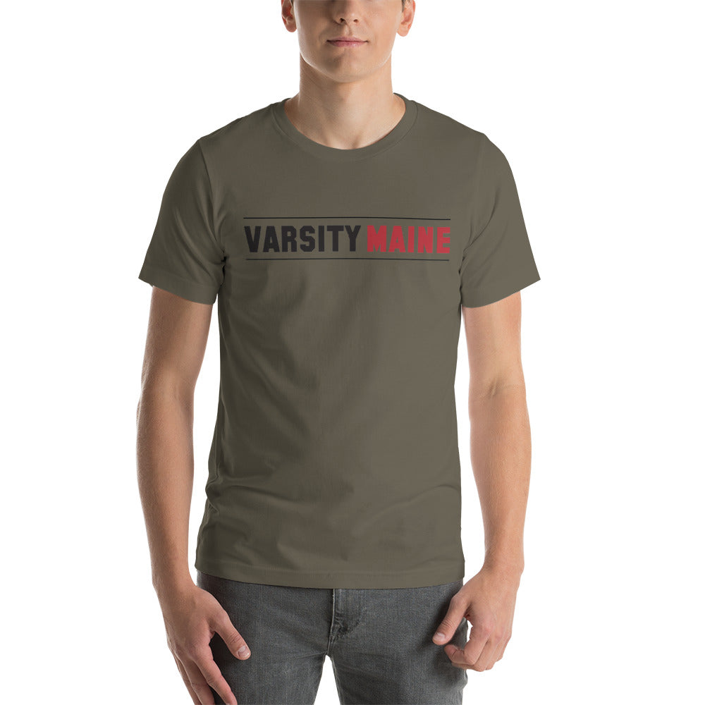 Varsity Maine Unisex T-shirt