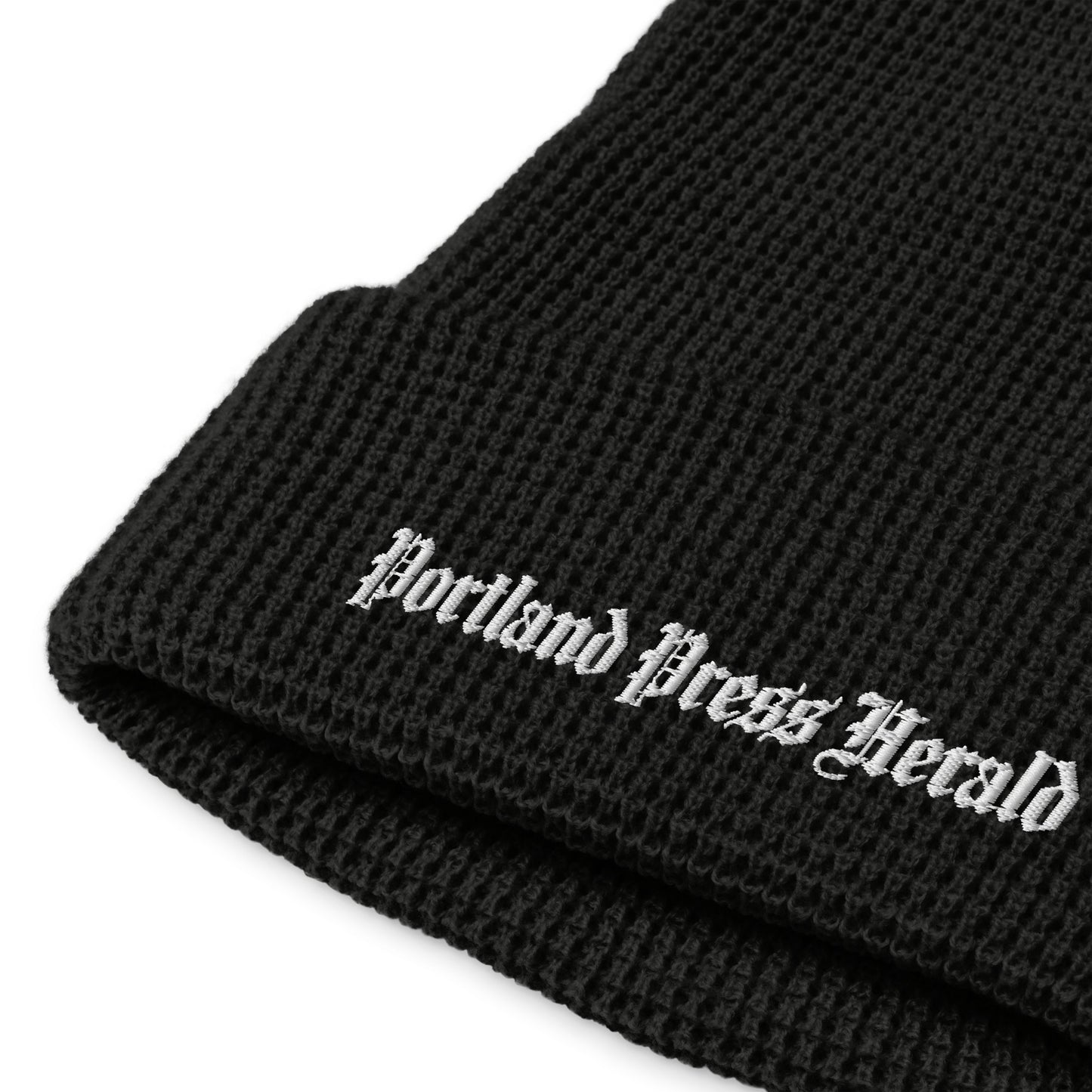Portland Press Herald Waffle Beanie