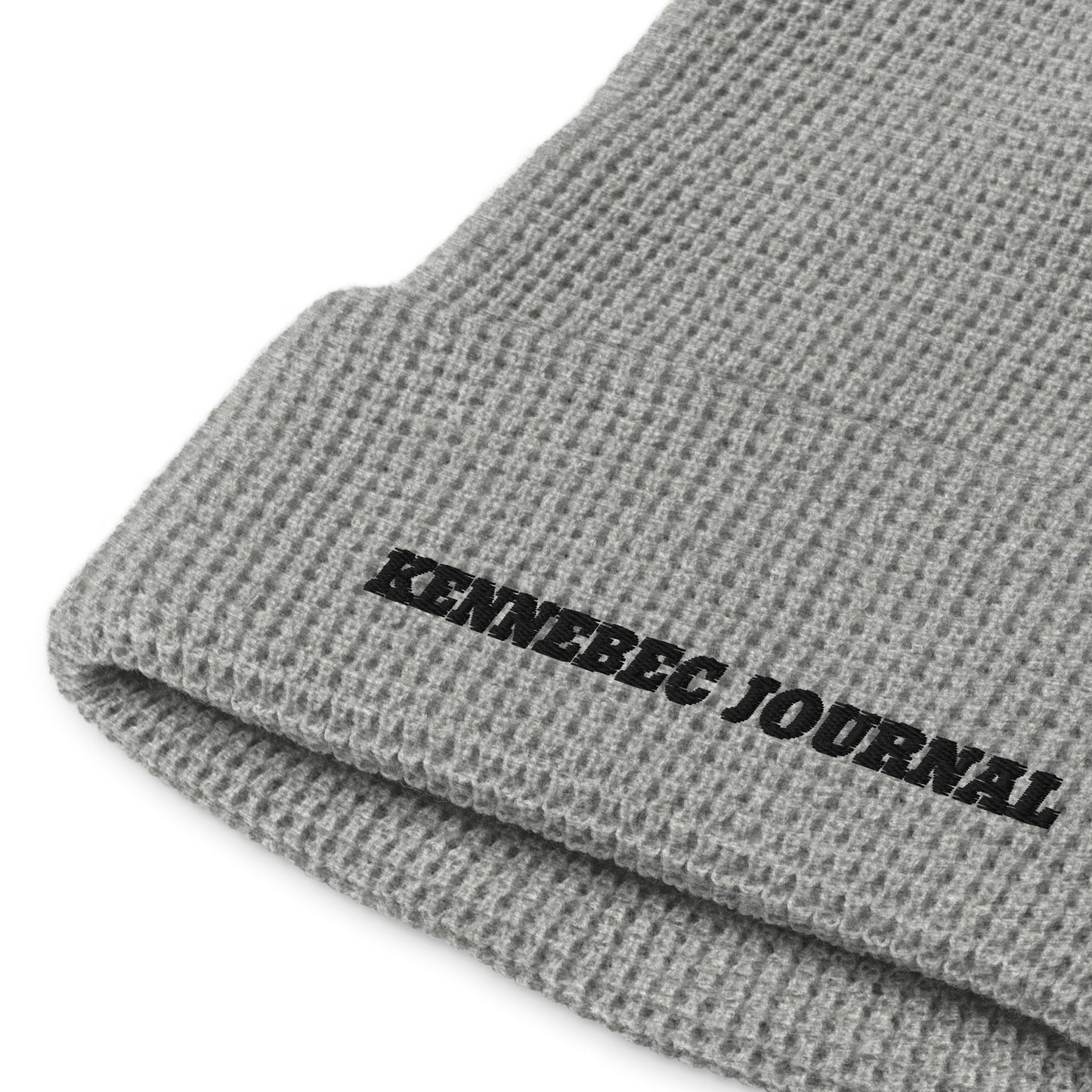 Kennebec Journal Waffle Beanie