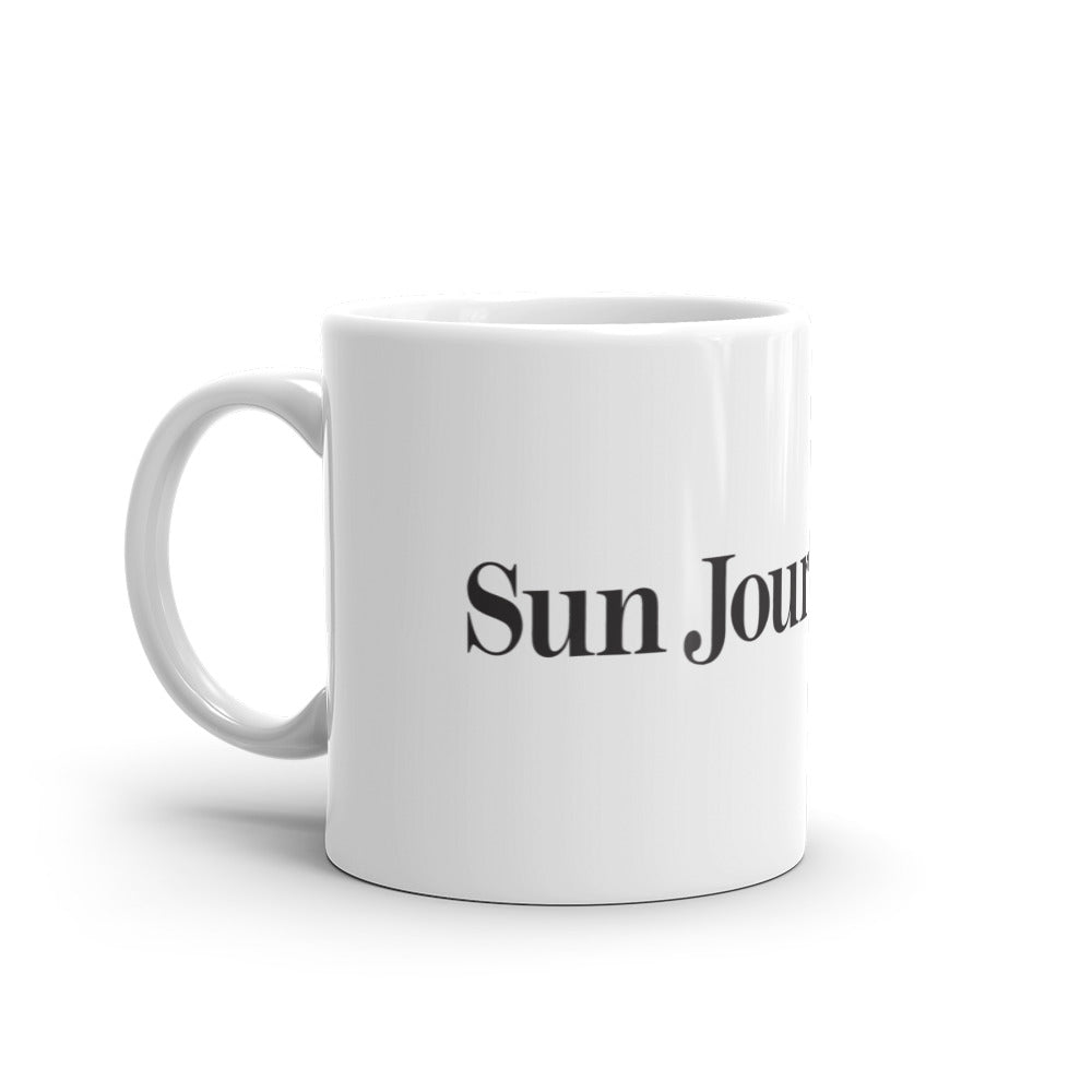 SJ 175th Anniversary white glossy mug