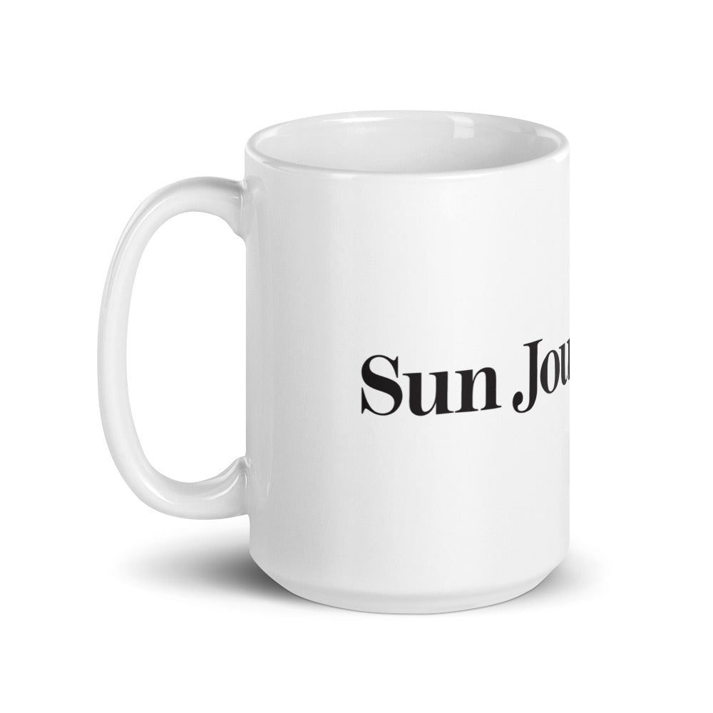 SJ 175th Anniversary white glossy mug