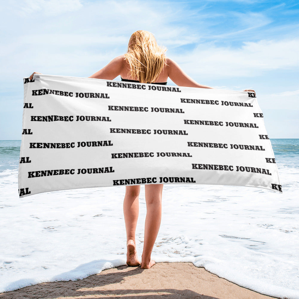 Kennebec Journal Beach Towel