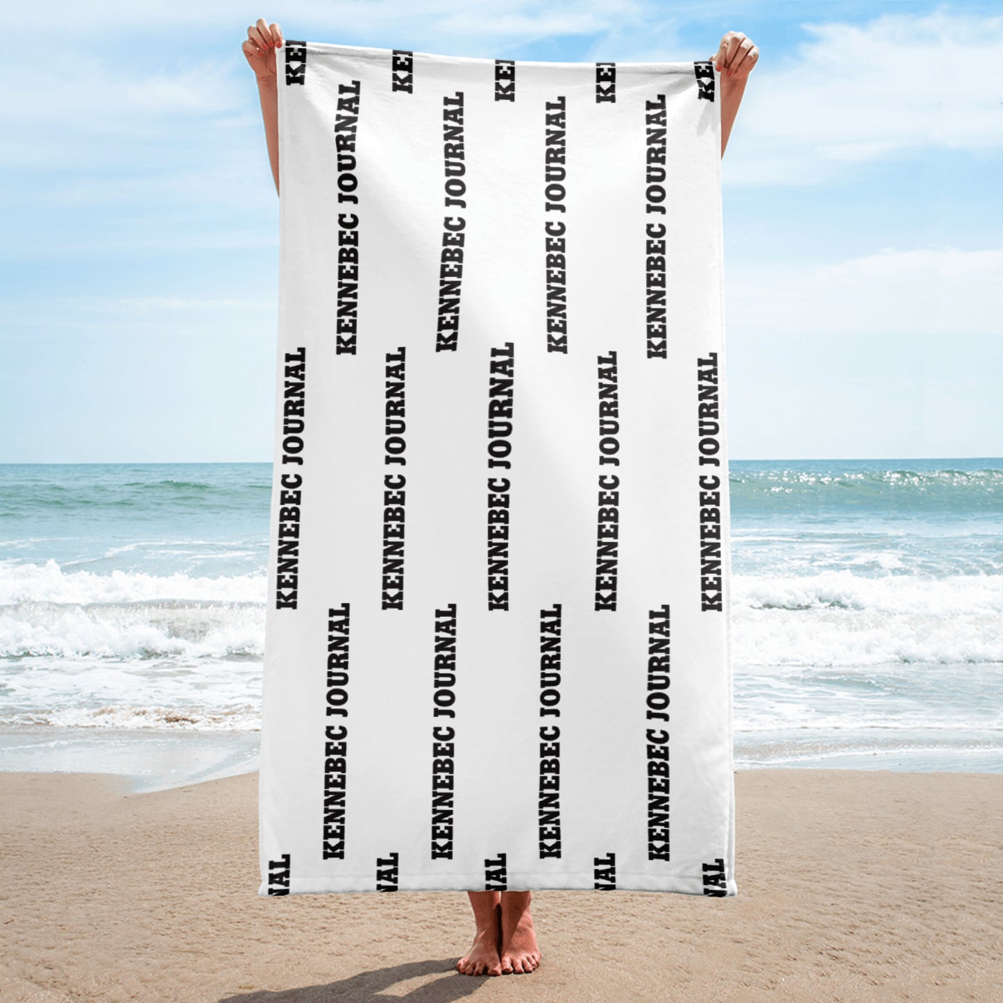 Kennebec Journal Beach Towel