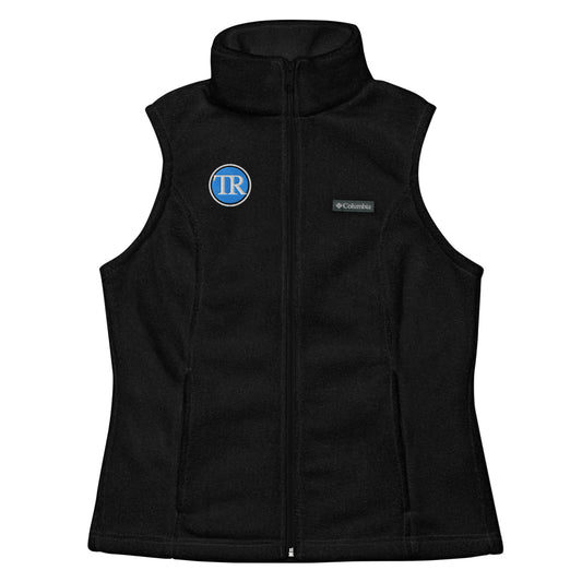 Times Record Women’s Columbia fleece vest NEW LOGO