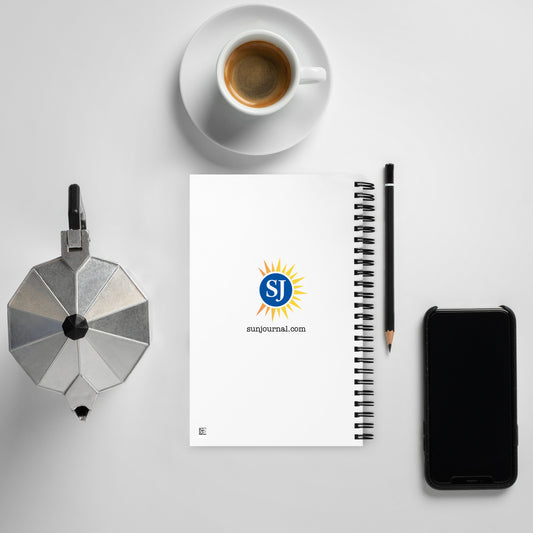 Sun Journal "Support Local Journalism" Spiral Notebook