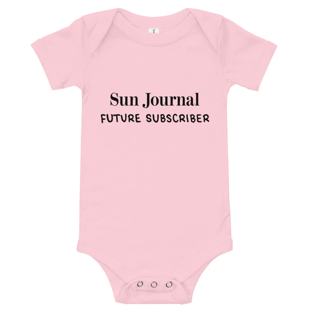 Sun Journal Future Subscriber Onesie