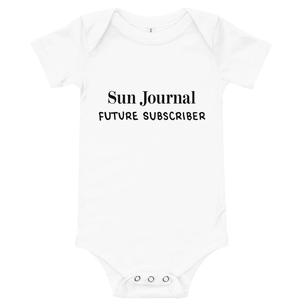 Sun Journal Future Subscriber Onesie