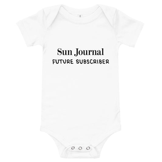 Sun Journal Future Subscriber Onesie