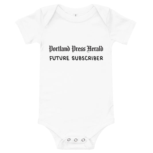 Press Herald Future Subscriber Onesie