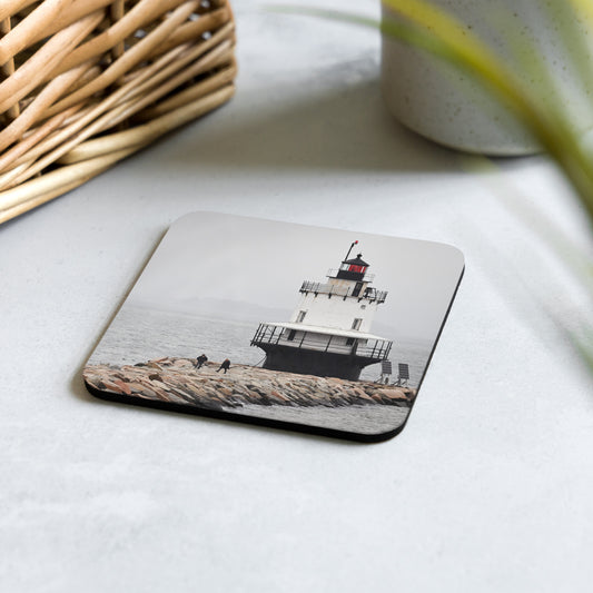 Lighthouse Cork-back Coaster
