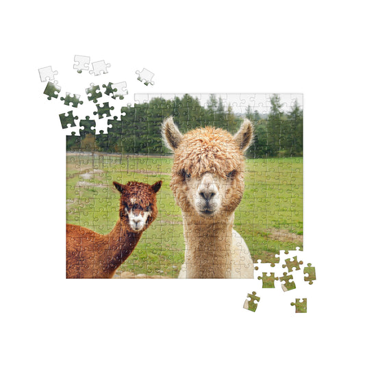 Alpaca Jigsaw Puzzle (252 piece)