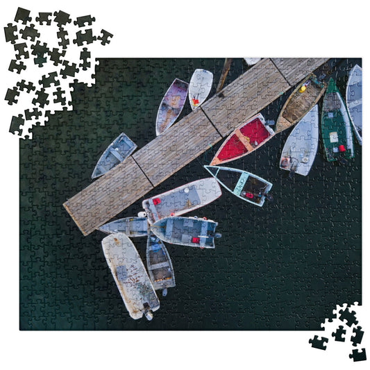Cape Porpoise Skiffs Jigsaw Puzzle (520 piece)