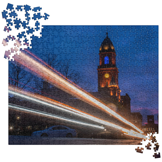 Streaking Lights Jigsaw Puzzle (520 piece)