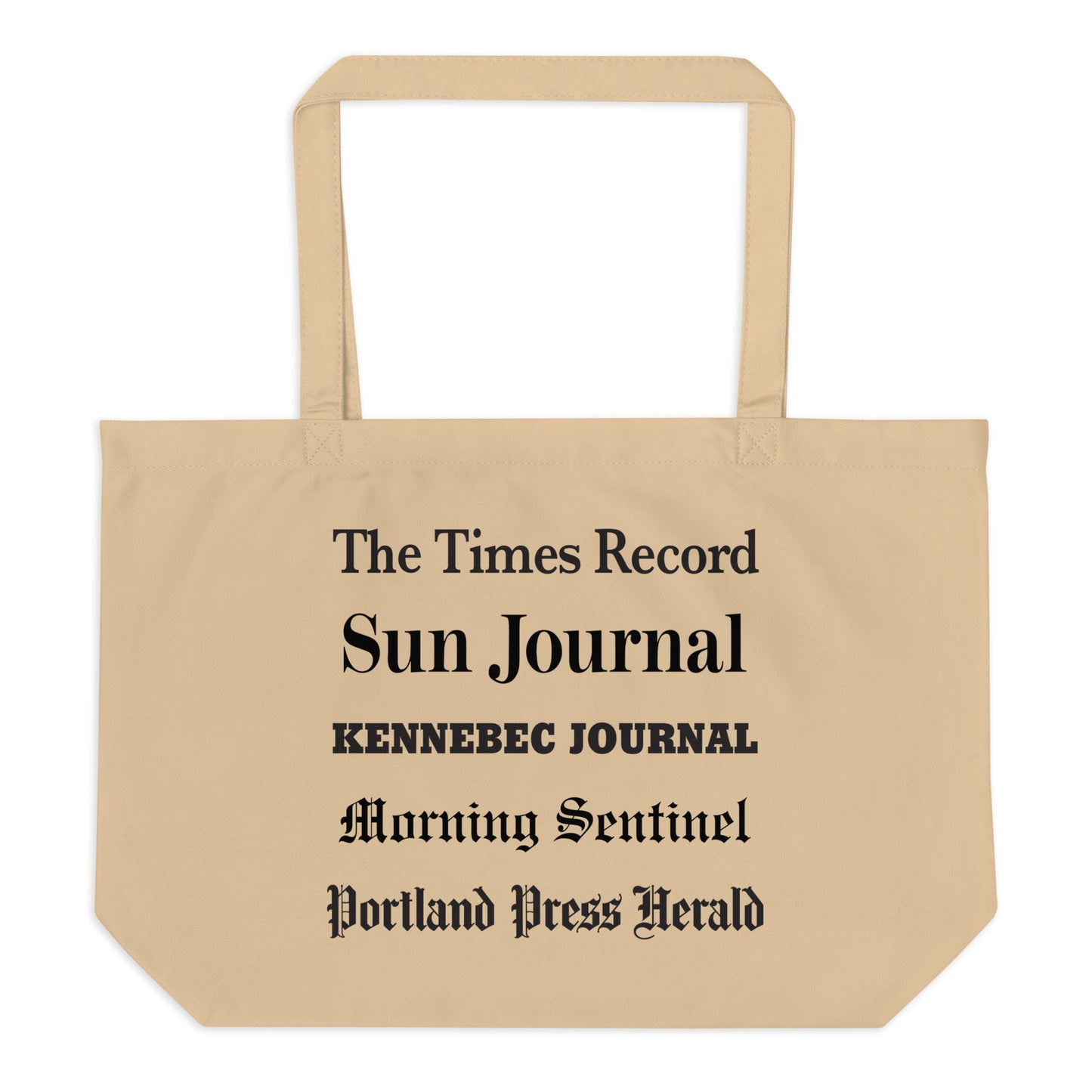 "Have You Read The News?" Large Organic Tote Bag