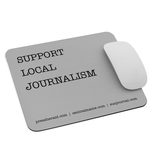 "Support Local Journalism" Mouse Pad