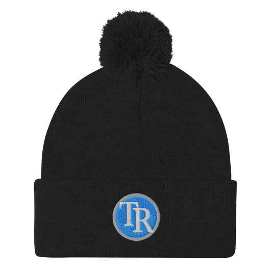 Times Record Pom-Pom Beanie