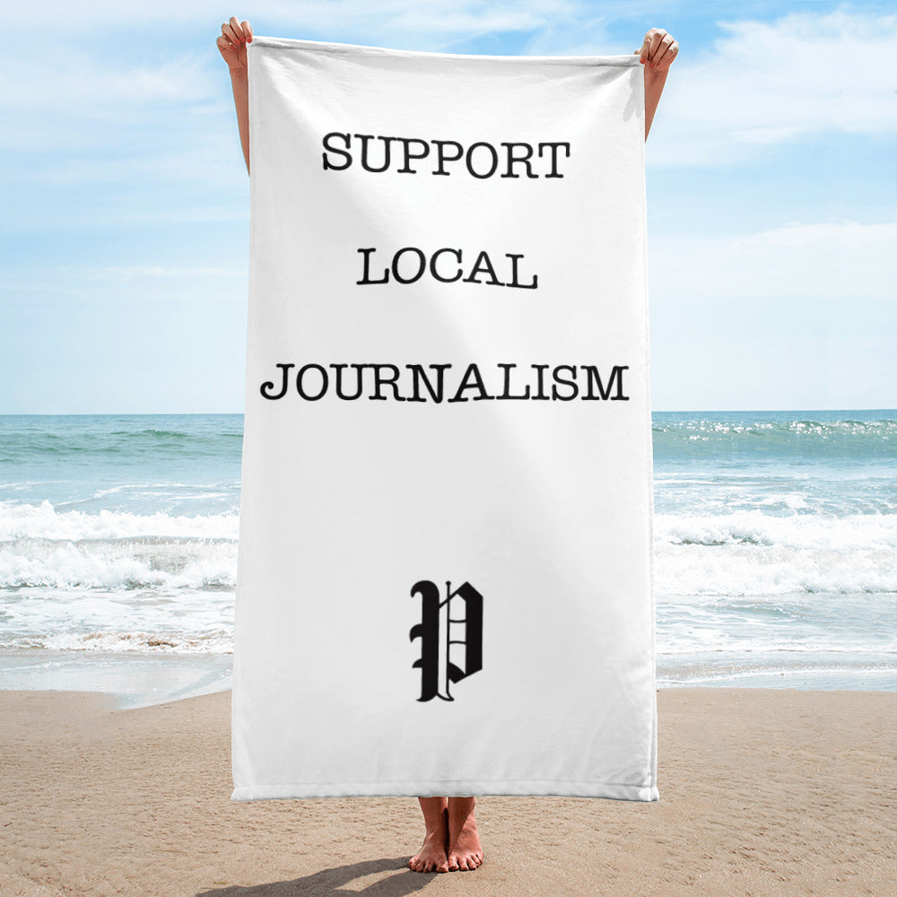 PPH "Support Local Journalism" Towel