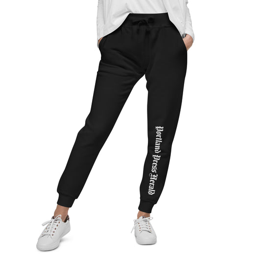Portland Press Herald Unisex fleece sweatpants