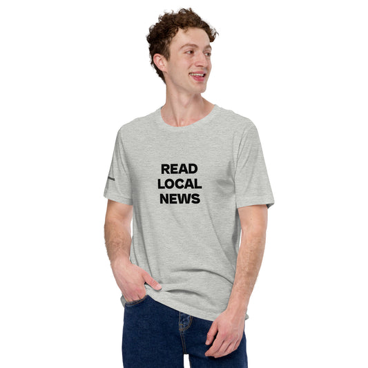 Kennebec Journal "Read Local News" Unisex T-shirt