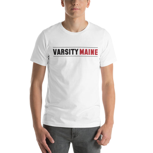 Varsity Maine Unisex T-shirt